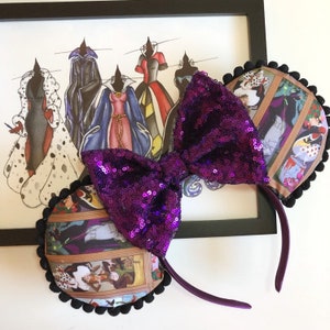 Haunted Mansion Villians Inspired Mickey ears