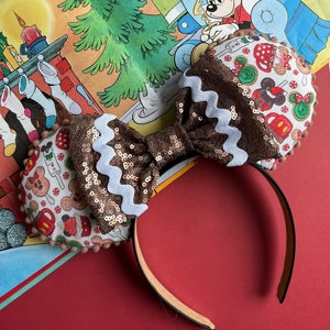 Gingerbread Christmas  Disney-inspired Mickey Ears