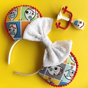 Toy Story Disney-inspired Mickey Ears- Forky