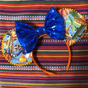 mexican Donald -Mickey Inspired Ears