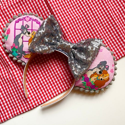 Pink Lady and the tramp Disney-inspired Mickey Ears