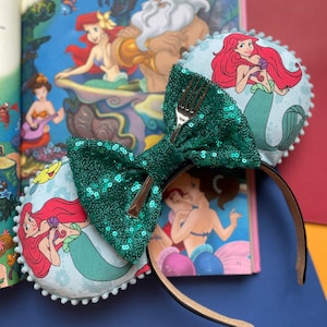 Little Mermaid Disney-inspired Mickey Ears