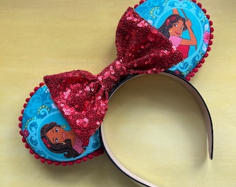 Princess Elena Disney-inspired Mickey Ears