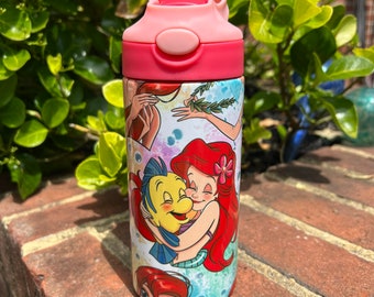 Vaso inspirado en la Sirenita Ariel