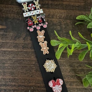 Christmas mouse inspired watch band charms watch slides