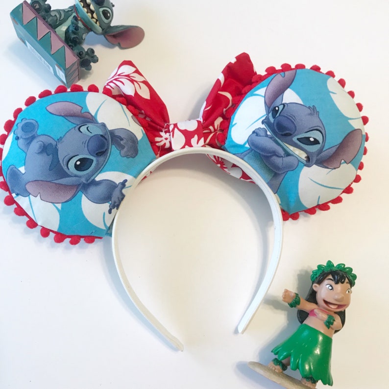 Lilo and Stitch Disney-inspired Mickey Ears | Etsy