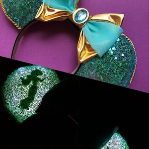 Jasmine - Aladdin silhouette  Disney-inspired Mickey Ears
