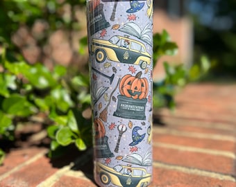 Halloweentown inspired tumbler