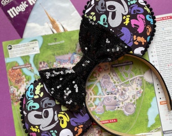 Mickey Mouse colorful Inspired mickey  Ears