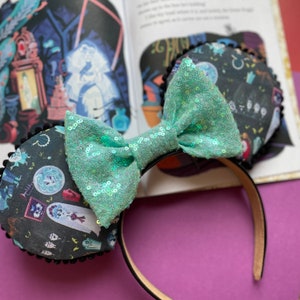 Haunted Mansion ghost Inspired Mickey ears