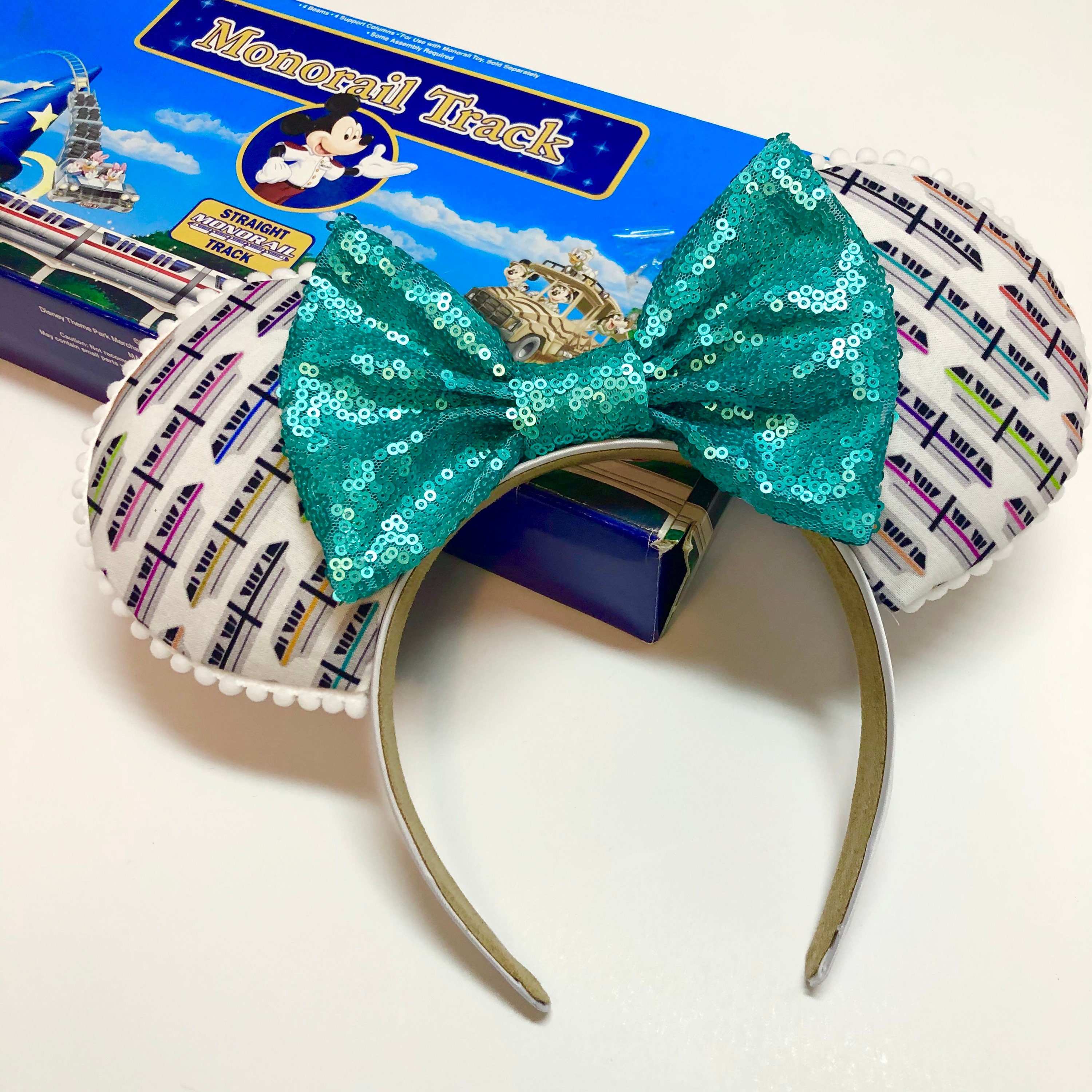 Aqua Mickey Ears - Etsy