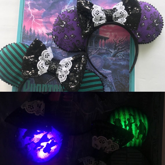 Haunted Mansion Inspired Mickey Ears - Etsy display picture 2