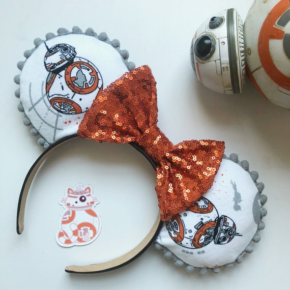 Star Wars BB-8 Disney-inspired Mickey Ears - Etsy