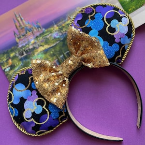 50th Anniversary mouse heads Inspired Mickey ears