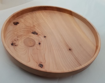 Cedar Of Lebanon Hand Turned Wood Fruit Bowl