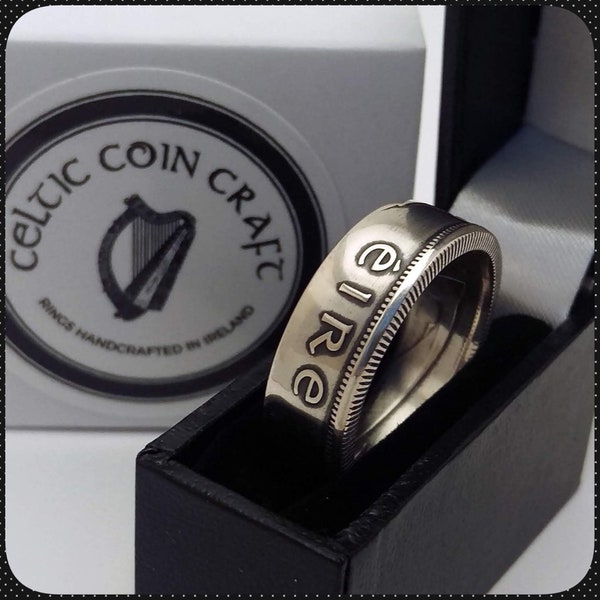 The Éire (Irish) Silver Florin Coin Ring 1939 - 1942