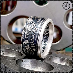 1958 Silver Coinring - Etsy