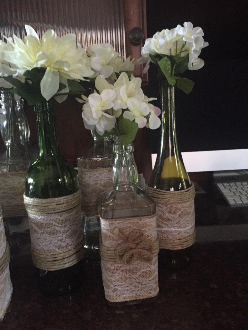 Rustic country wedding centerpieces Etsy