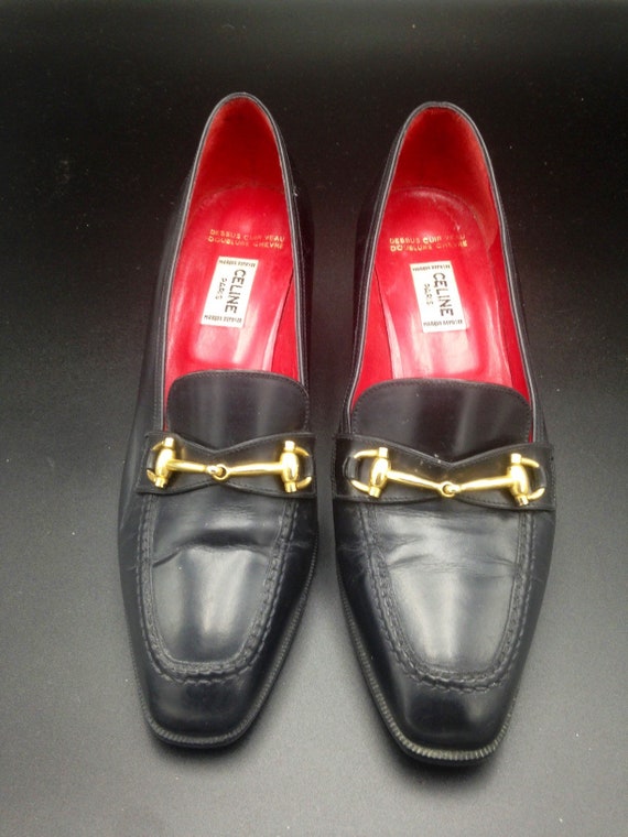celine leather shoes