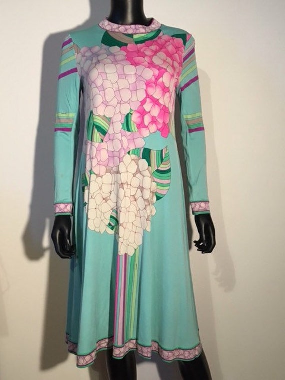 LEONARD - Silk floral dress