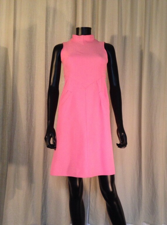 Courrèges - Robe rose 1975