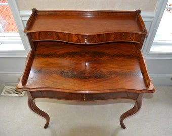 Antique Ladies Desk, Circa 1860, Louis Philippe, Mahogany