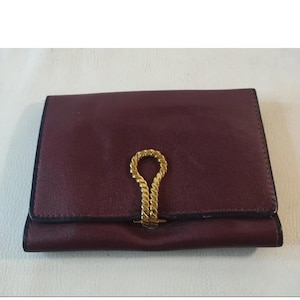 Vintage ROLFS Leather Women's Retriever Clutch Wallet Coin Purse w/Card Slots