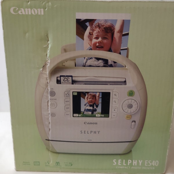 New Canon SELPHY ES40 Compact Photo Printer