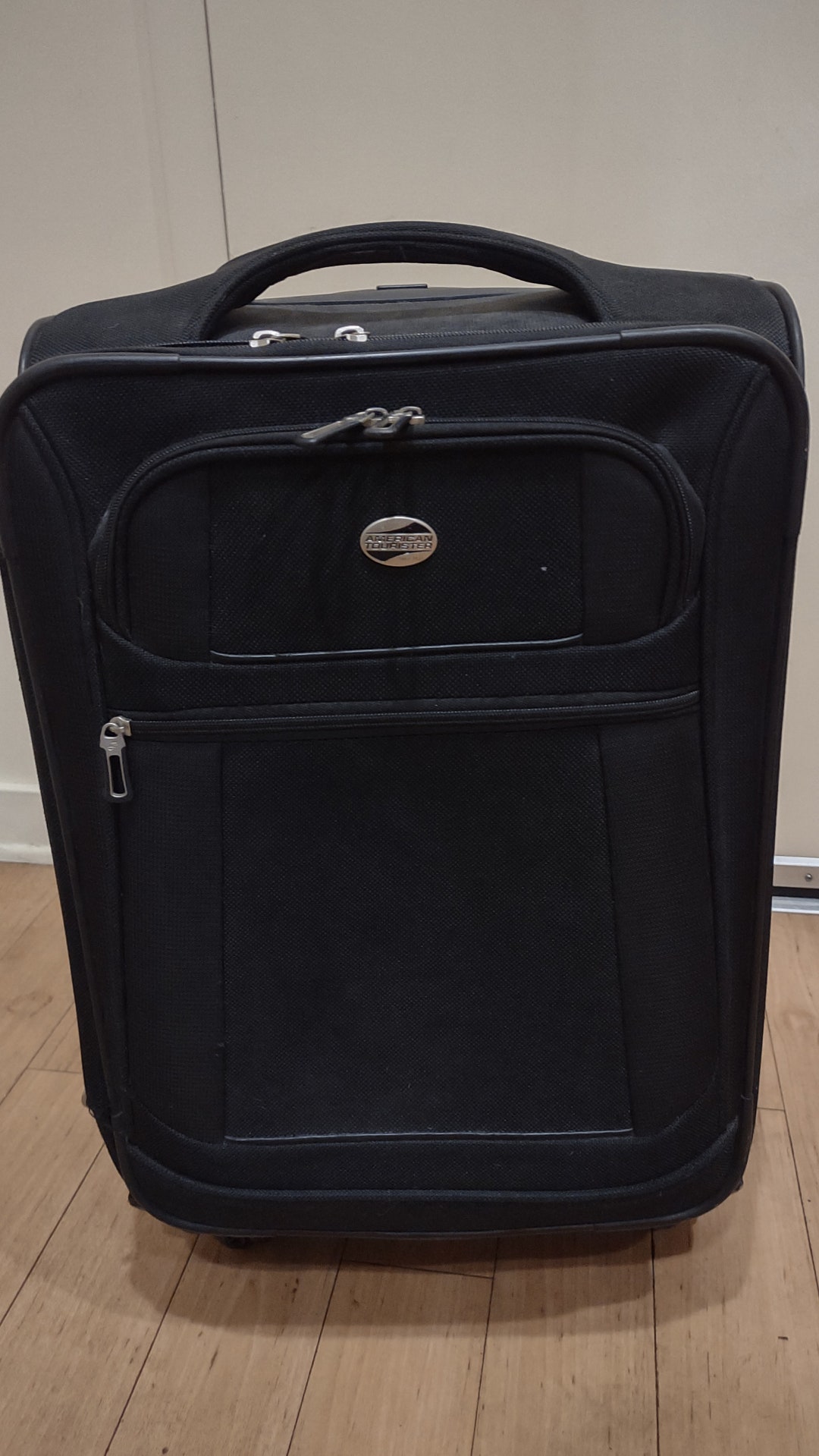 American Tourister Ilite Xtreme Suitcase Black Etsy