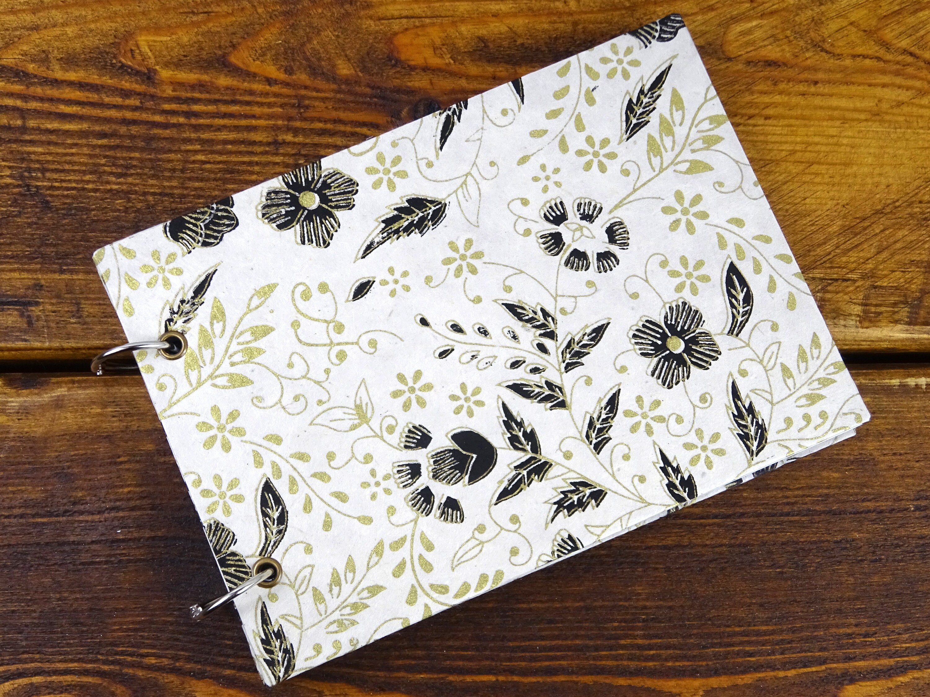 Scrapbooking Refillable Binding Ring Bee Yellow Black Scrapbook Photo