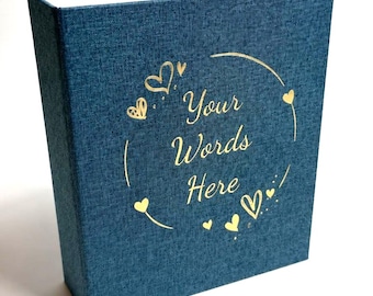 200 Photos Personalised Album, 6x4 inch Photos, Plastic Pockets, Hard Cased, Fabric Cover, Slip In Sleeves, Large Capacity