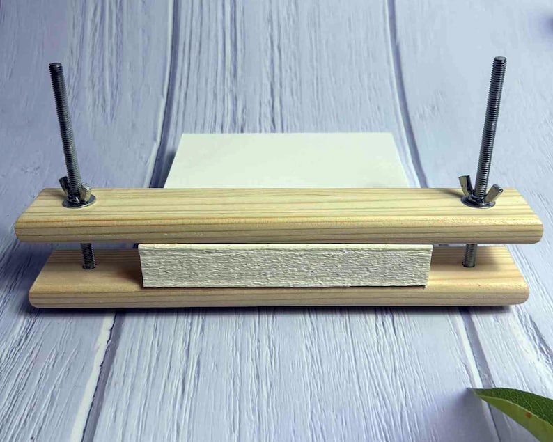 Compression Bar Notebook Book Spine Binding Press, Wood Bars Screw Compression, Compact, A4 ...