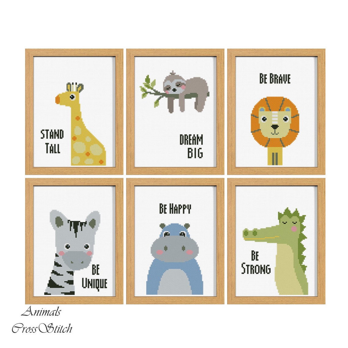 safari cross stitch patterns