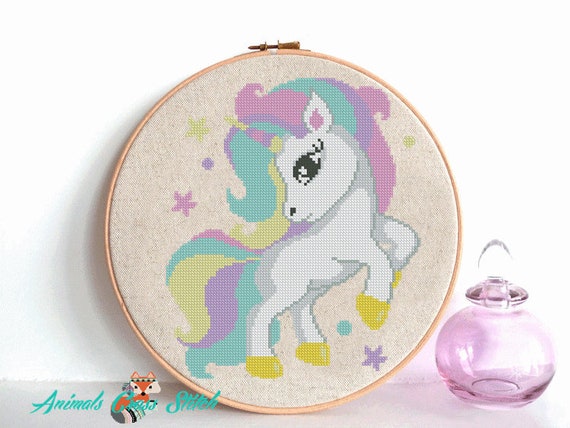 Featured image of post Cara De Unicornio En Punto De Cruz
