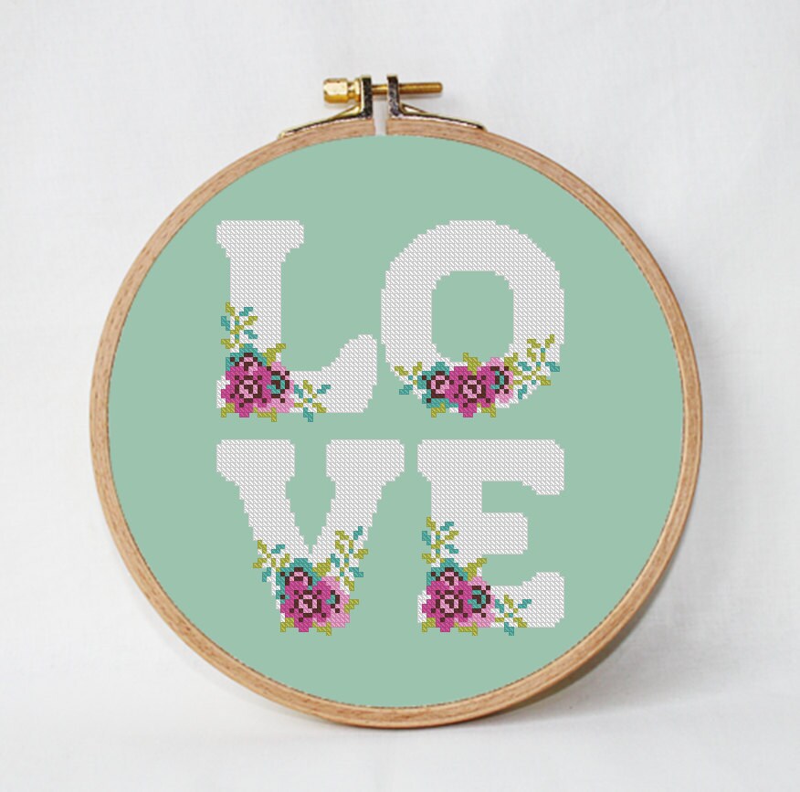 motif france visa 3 croix point  Etsy de point de  motif d'amour Motif de de