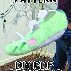 DIY Stego Dino Tail - PDF Pattern
