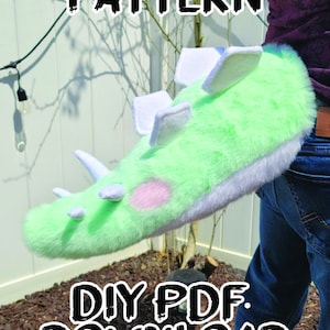 DIY Stego Dino Tail - PDF Pattern