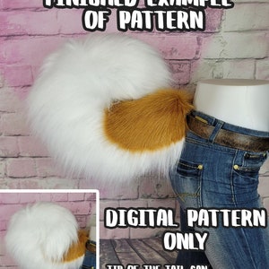 DIY Tight Curl Tail - PDF Pattern