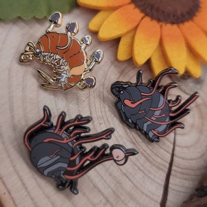 Cordyceps Isopod Mini Pins