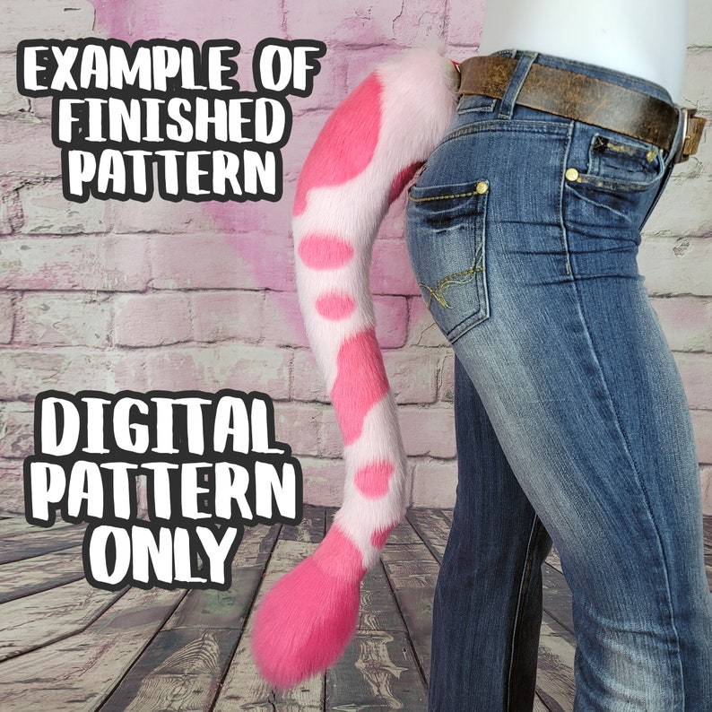 DIY Cow Tail PDF Pattern - Etsy