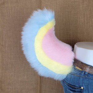 Pastel Pansexual Nub Tail - Etsy Canada