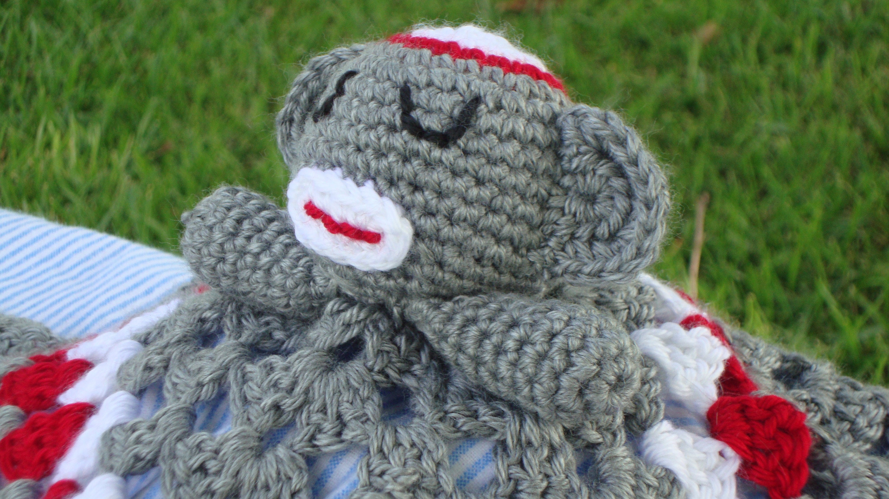 Sock Monkey Snuggle Buddy | Etsy