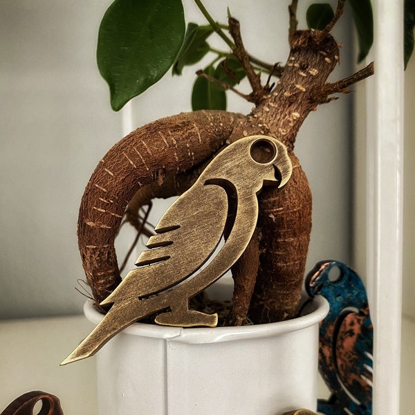 Paulie di Picaroon Tools - apribottiglie da trasporto quotidiano (acciaio, ottone, rame o titanio) - apribottiglie pappagallo