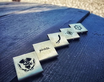 Pirate Molle Clip: Stainless Steel or Brass Backpack Attachment
