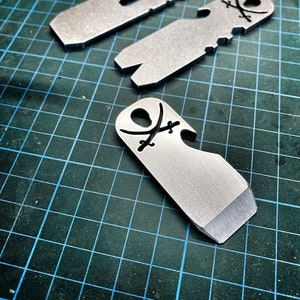 The Smuggler - prybar multi tool pry bar Steel, Copper or Brass - by Picaroon Tools