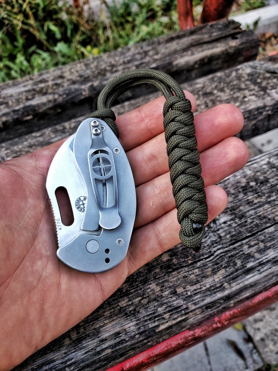 Paracord Lanyard EDC Para Cord Keychain Survival Etsy Canada