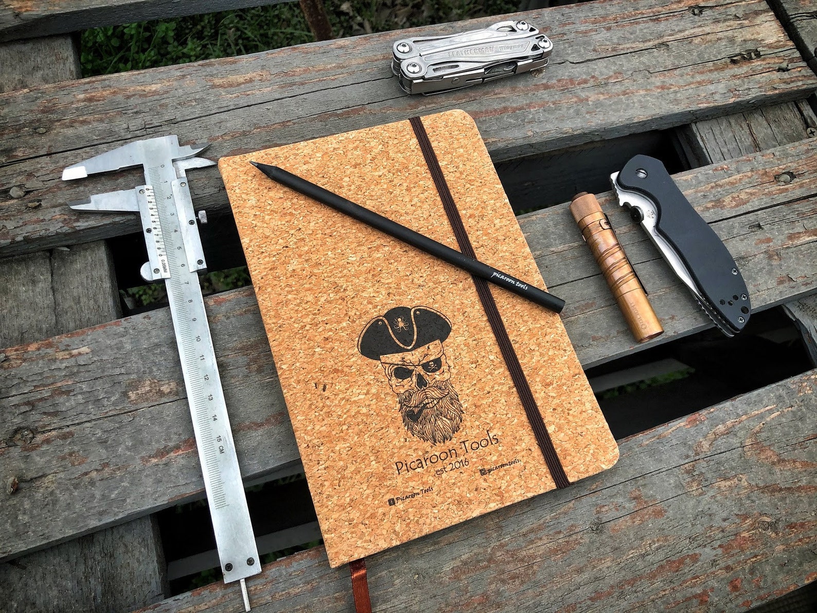 EDC Pirate Logbook and Pencil - Etsy