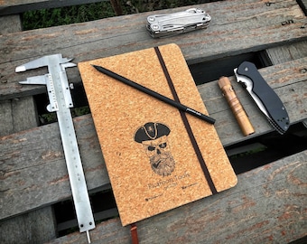 EDC Pirate Logbook and Pencil