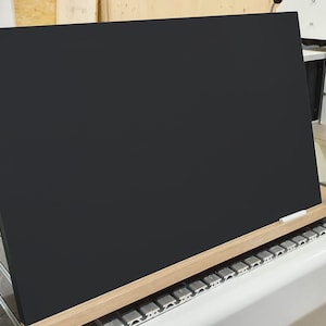 Magnetic board, chalk board, pin board Wooden board, magnetic board wall without visible frame