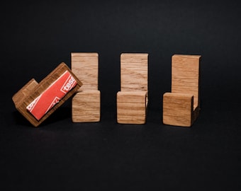 small adhesive hooks wood wall hooks made of oak, without drilling, solid wood wall hooks, oak hooks, wooden hooks, different sizes